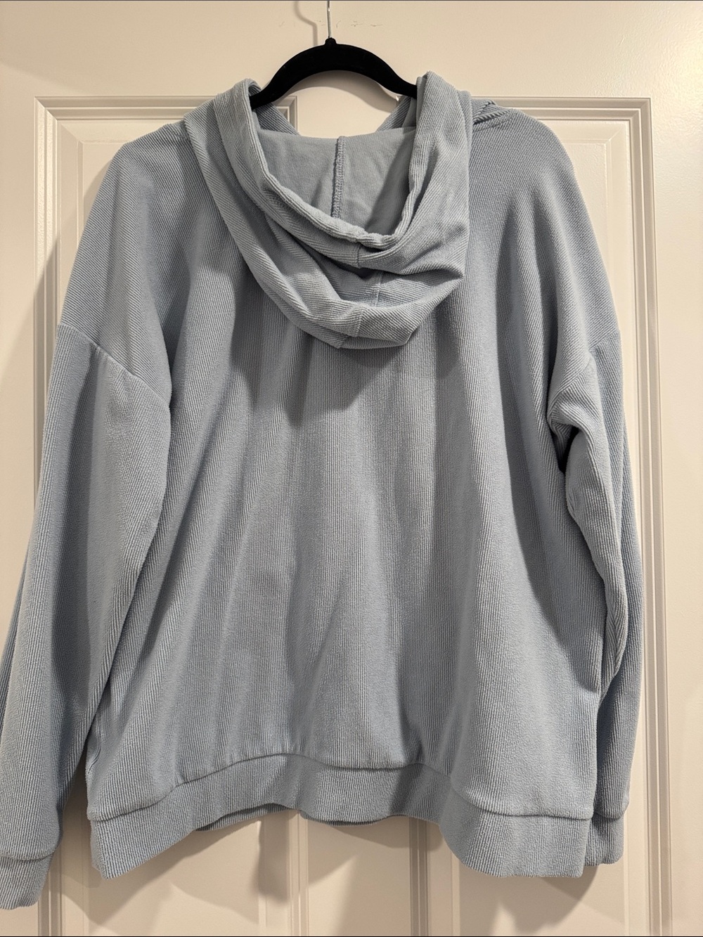 Marc New York Light Blue Hoodie Sweater - Picture 3 of 3